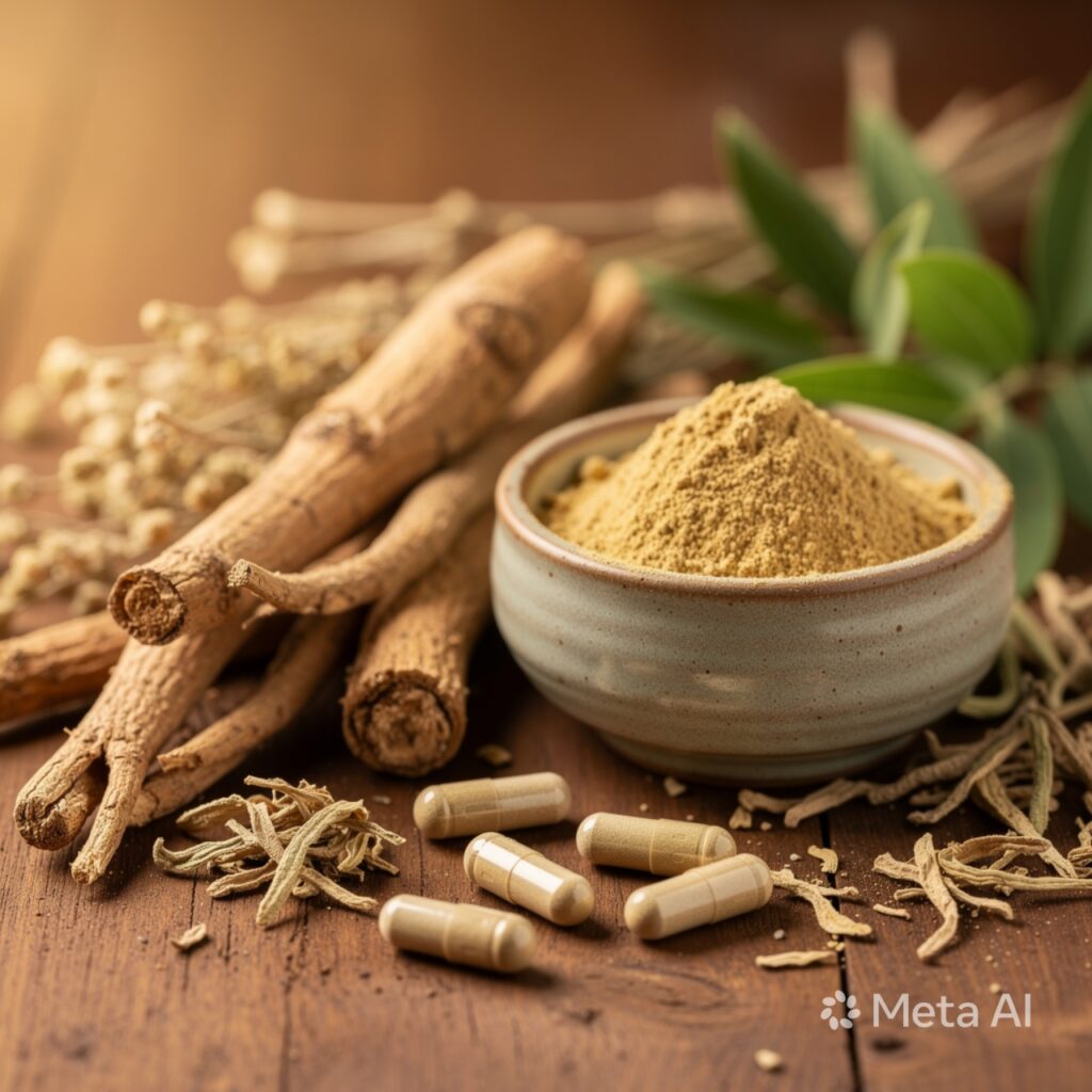 close-up-of-ashwagandha-root-and-powder-in-a-small-1024x1024 7 Best Supplements for Anxiety That Actually Work, According to Science