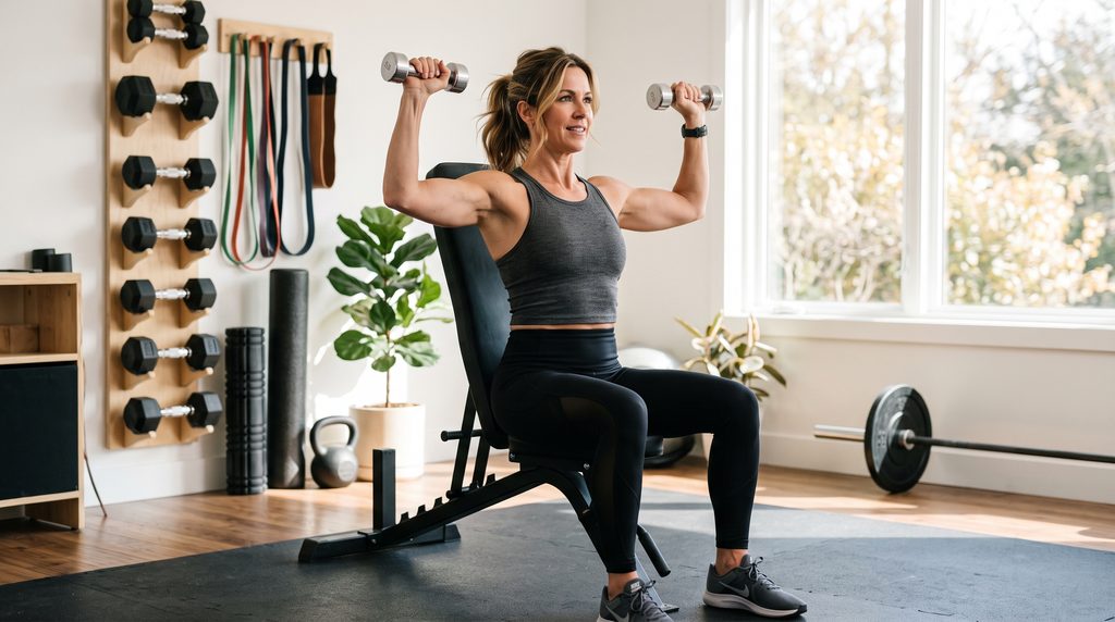 Woman_doing_resistance_training-1024x572-1 Why Belly Fat Gets Worse After 40 ( The Real Reason)